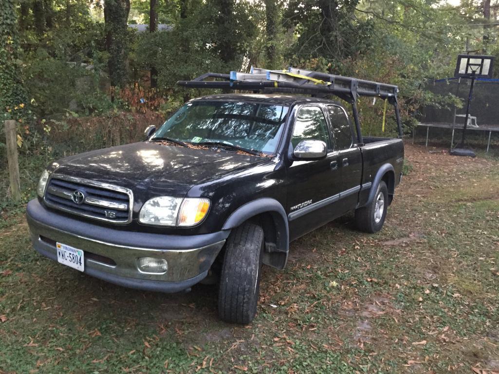 2002 Toyota Tundra Pickup Truck, VIN # 5tbbt44112s255792