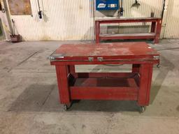 Mechanic Work Table with Opening Table