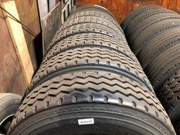 295/75R22.5 RE-CAP MOUNTED TIRES