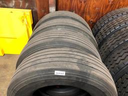 4 295/75R22.5 UNMOUNTED TIRES