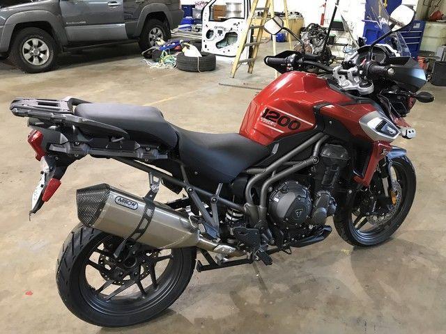 2018 Triumph Motorcycle, VIN # SMTF44XB3JJ867421