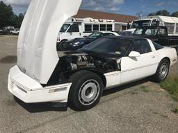 1985 Chevrolet Corvette Passenger Car, VIN # 1G1YY0789F5111691