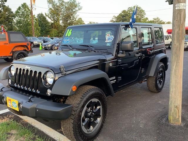 2016 Jeep Wrangler Unlimited Multipurpose Vehicle (MPV), VIN # 1C4BJWDG9GL189272