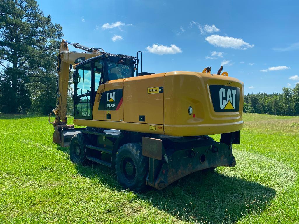 2017 Caterpillar M322F Wheeled Excavator Serial# CATM322FVF2Z00159