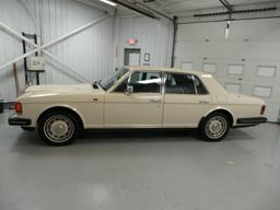 1985 Rolls Royce Silver Spirit Passenger Car, VIN # SCAZS42AXFCX13484