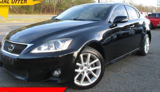 2011 Lexus IS 250 Passenger Car, VIN # JTHCF5C22B5044933