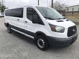 2015 Ford Transit Wagon Van, VIN # 1FBZX2ZM8FKA57455