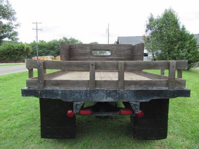 *PULLED* 1937 Chevrolet One and a Half Ton 10' Stakebody, Vin T717834