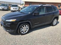 2016 Jeep Cherokee Multipurpose Vehicle (MPV), VIN # xxxxxxxxxxxx6216