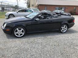 2003 Mercedes-Benz CLK-Class Passenger Car, VIN # xxxxxxxxxx9823