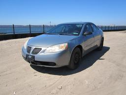 2007 Pontiac G6 Passenger Car, VIN # XXXXXXXXXXXXX6935