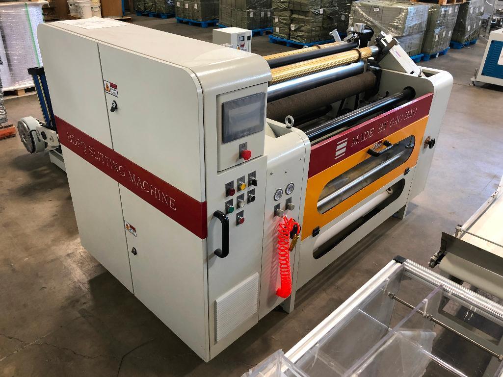 GaoBao Machinery "BDFQ-1100D Series" Slitting and Rewinding Intelligent Machine for Surface Rolling