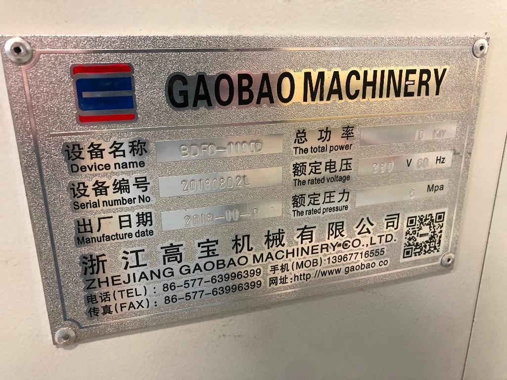 GaoBao Machinery "BDFQ-1100D Series" Slitting and Rewinding Intelligent Machine for Surface Rolling