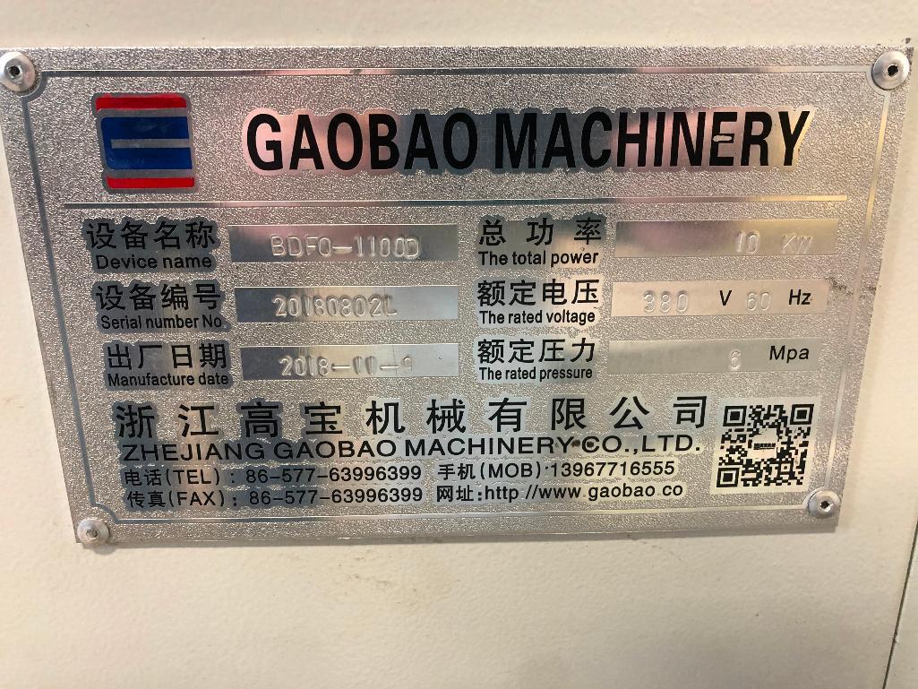 GaoBao Machinery "BDFQ-1100D Series" Slitting and Rewinding Intelligent Machine for Surface Rolling