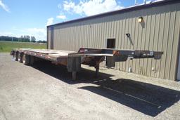 2010 Superior Trailers SD40-T-3-RG Tridem Axle Lowboy Beavertail Trailer. VIN 2S9SH4335AT008529.