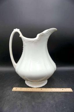 Water Pitcher and Bowl