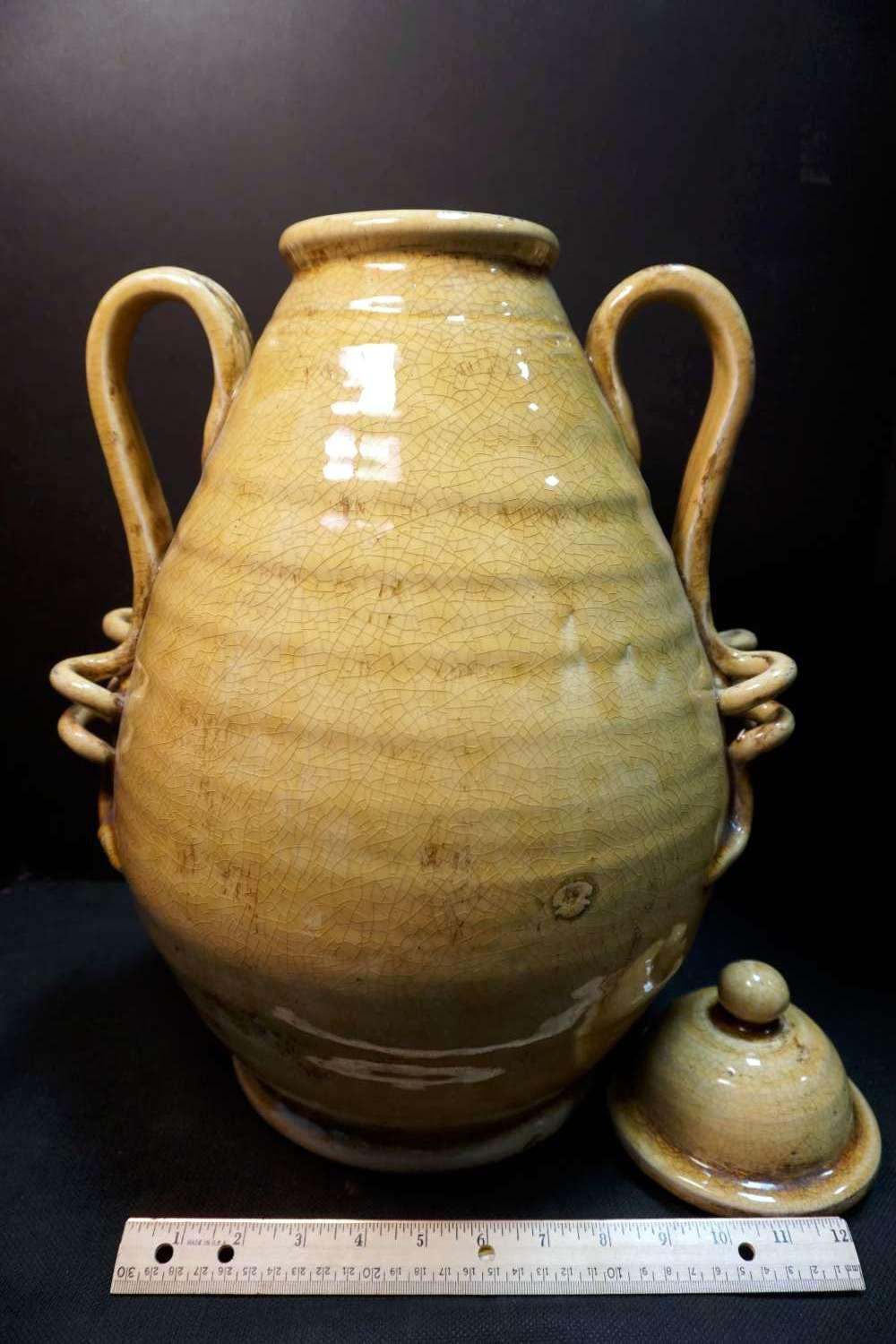 Decorative Urn with lid