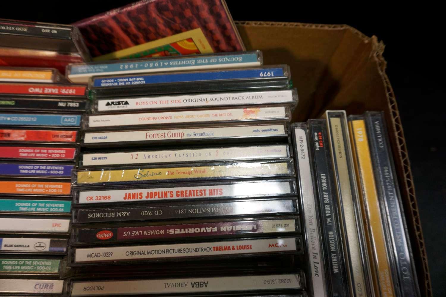 Box of CDs