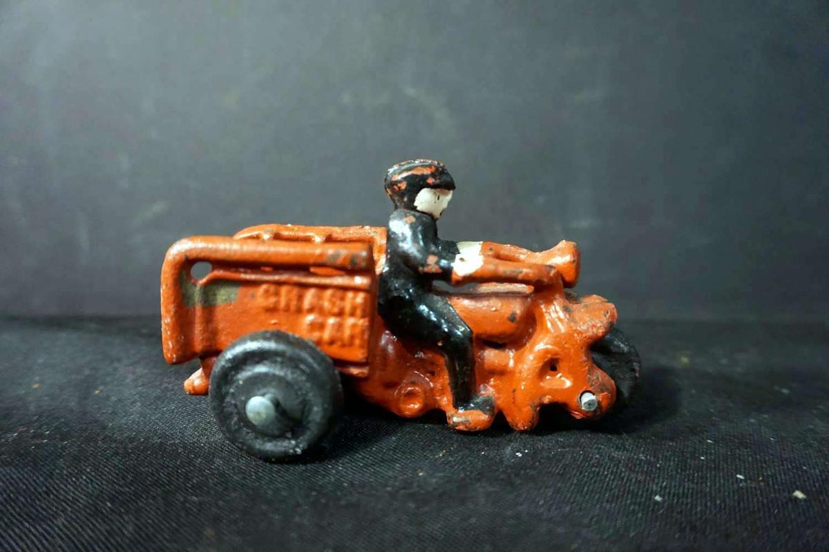 Crash Car Cast Iron Trike