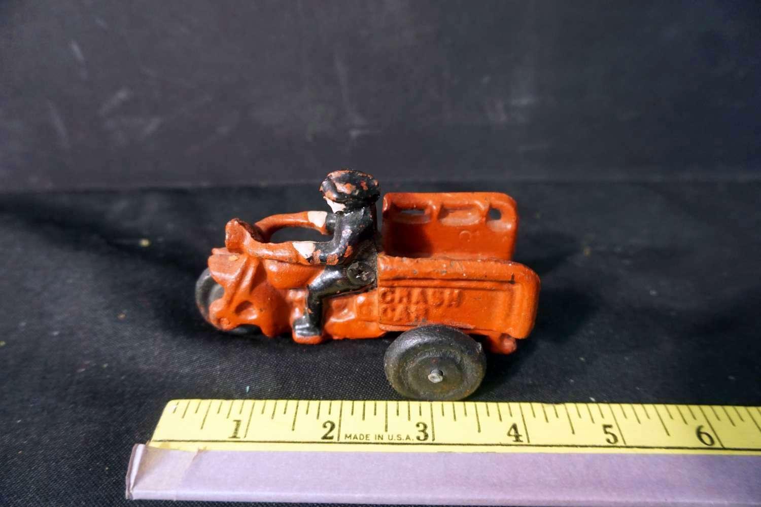 Crash Car Cast Iron Trike