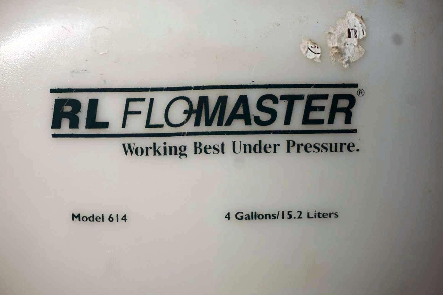 Pressure sprayer.