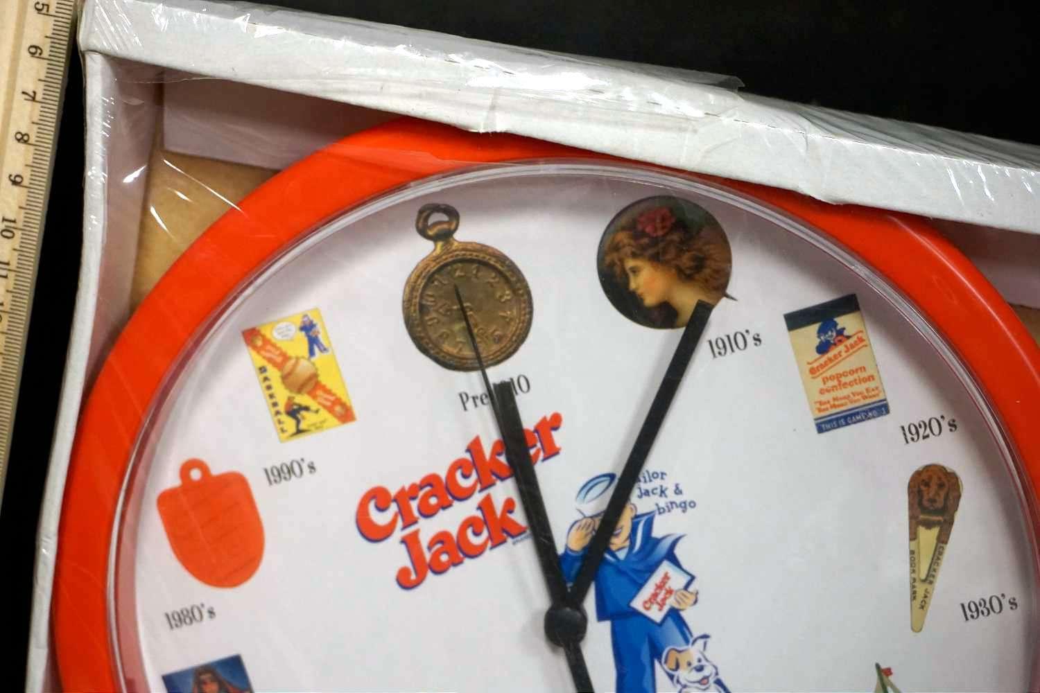 Organizers, Christmas decor, crackerjack clock.