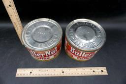 Butter Nut Coffee Tins