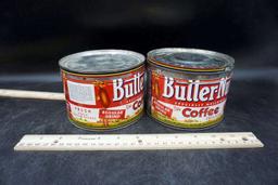 Butter Nut Coffee Tins