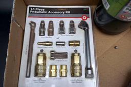 Propane, pneumatic accessory kit, hat.