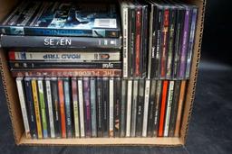 Collection of CD albums and DVD's.