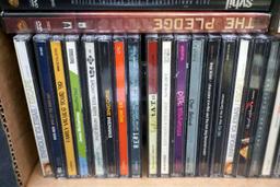 Collection of CD albums and DVD's.