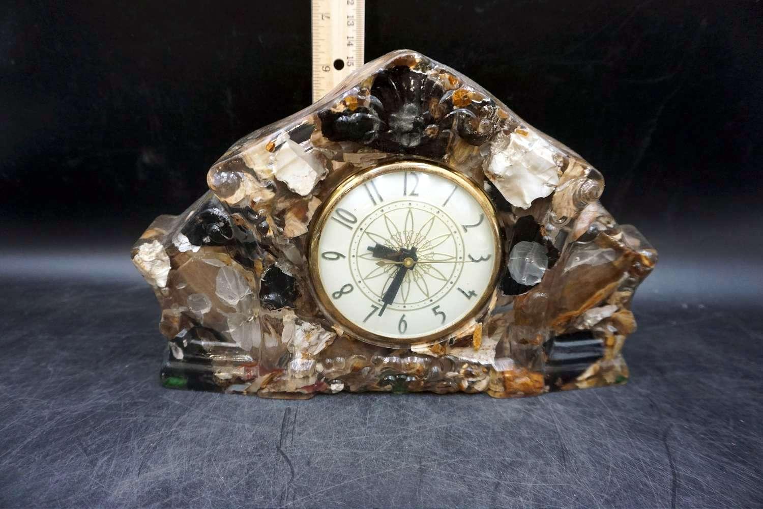 Stone clock.