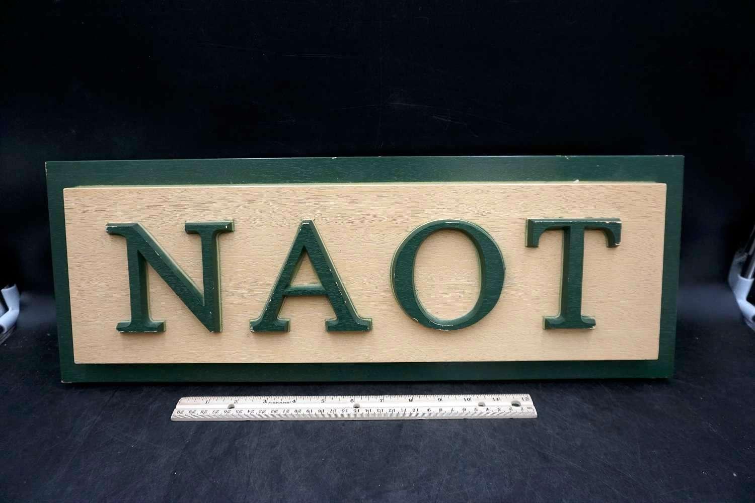 NAOT sign
