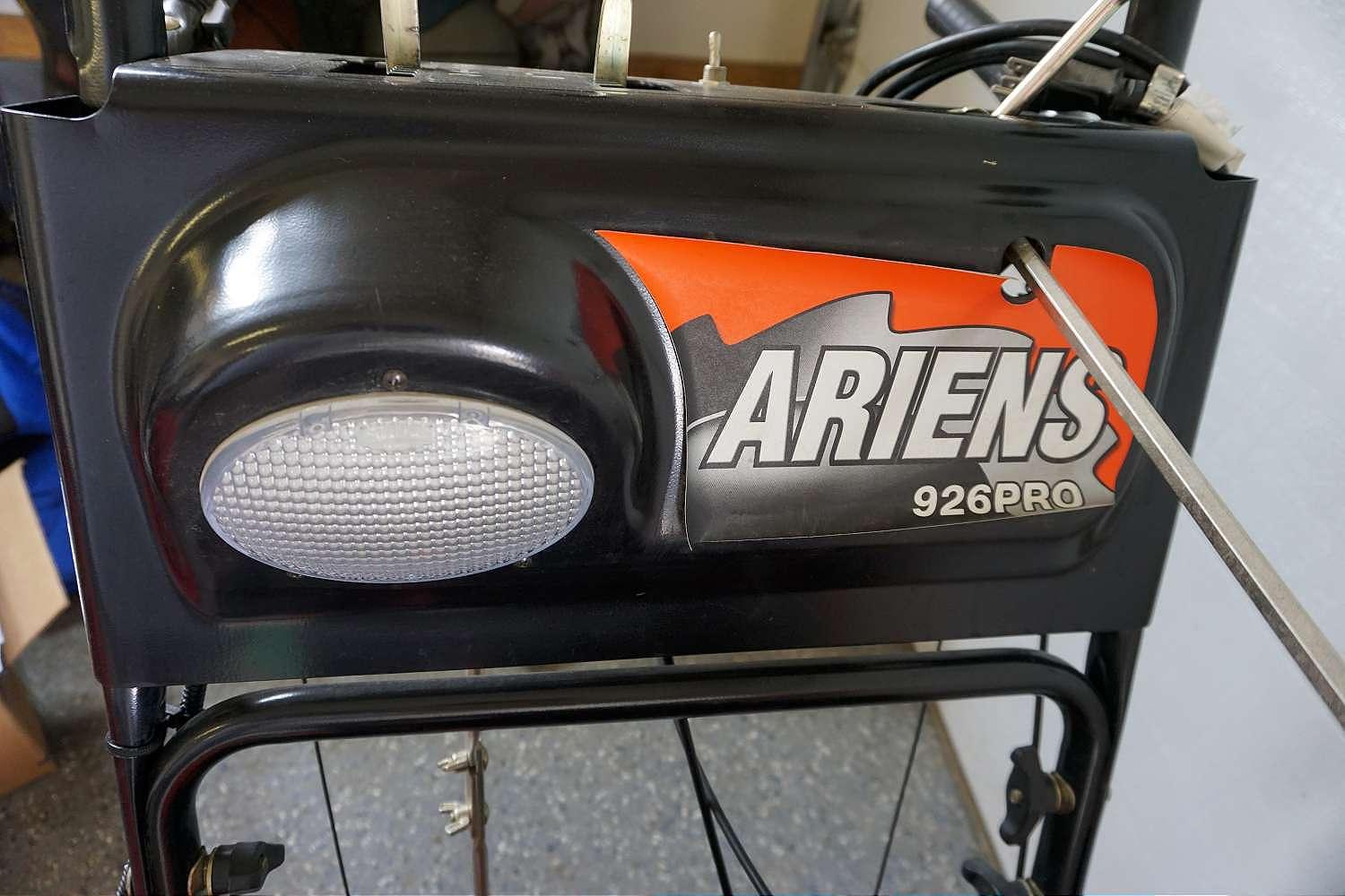 Ariens 926PRO Snowblower.  Used a Few Times