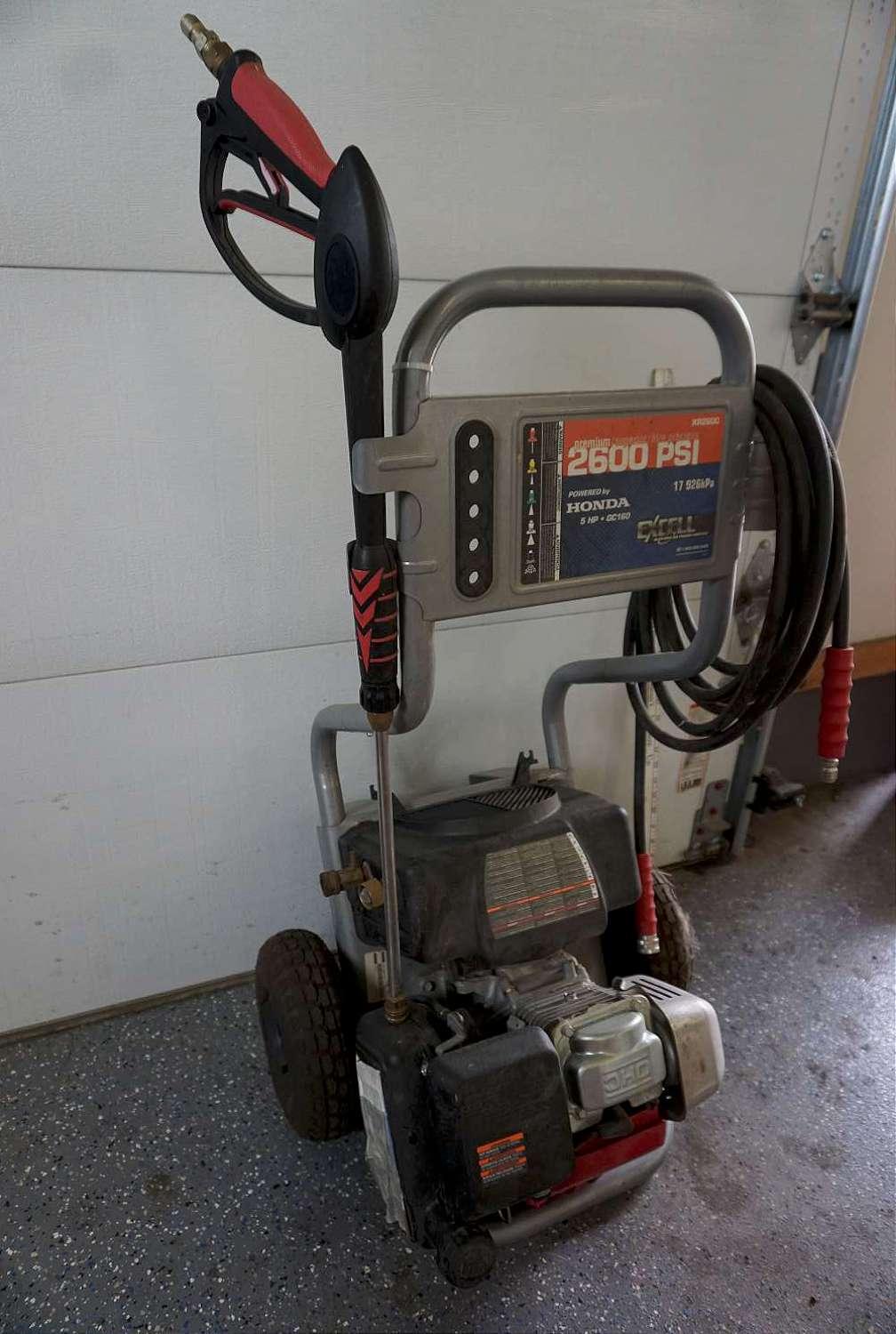 Excell Honda 2600 PSI Pressure Washer. NEVER USED