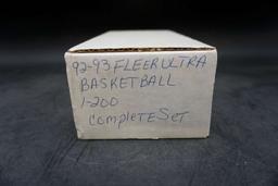 92-93 Fleer Ultra Basketball Cards Complete Set