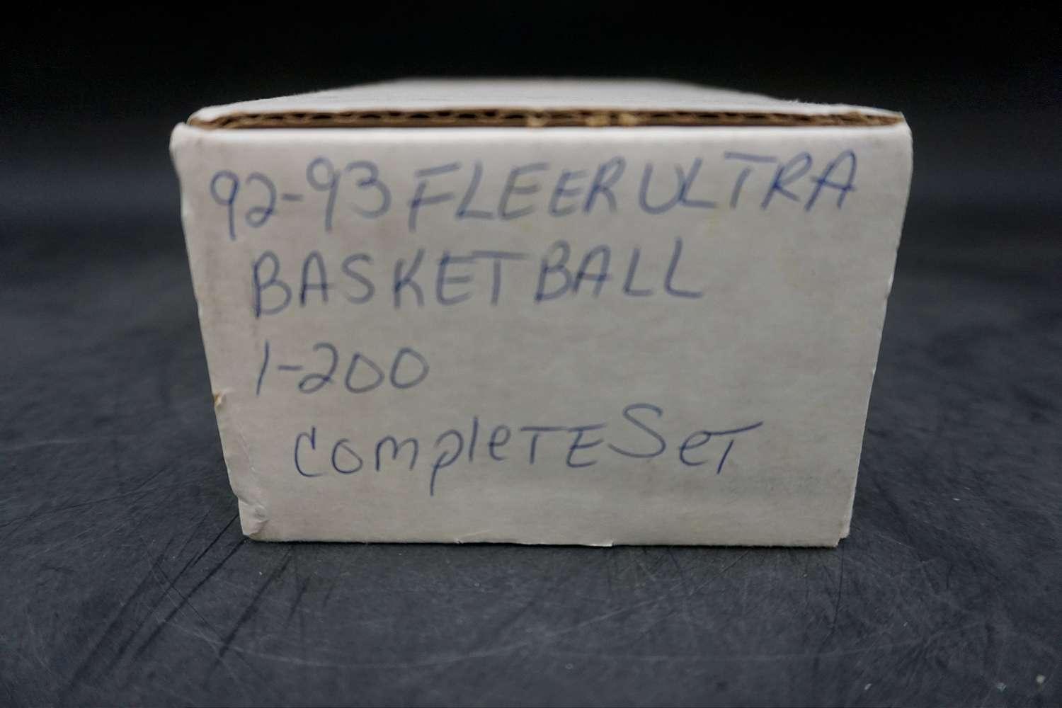 92-93 Fleer Ultra Basketball Cards Complete Set