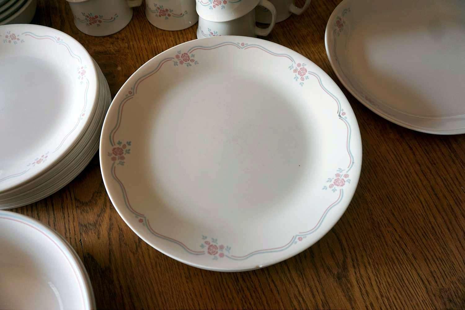 Large China dish set.