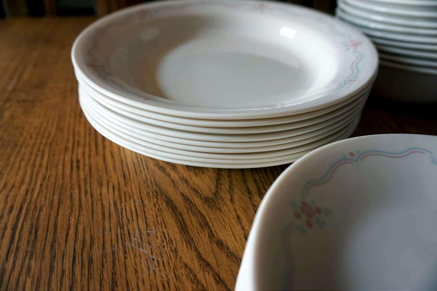 Large China dish set.