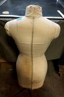 Mannequin dress form.