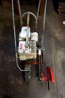 lawn edger. Briggs and Stratton motor.