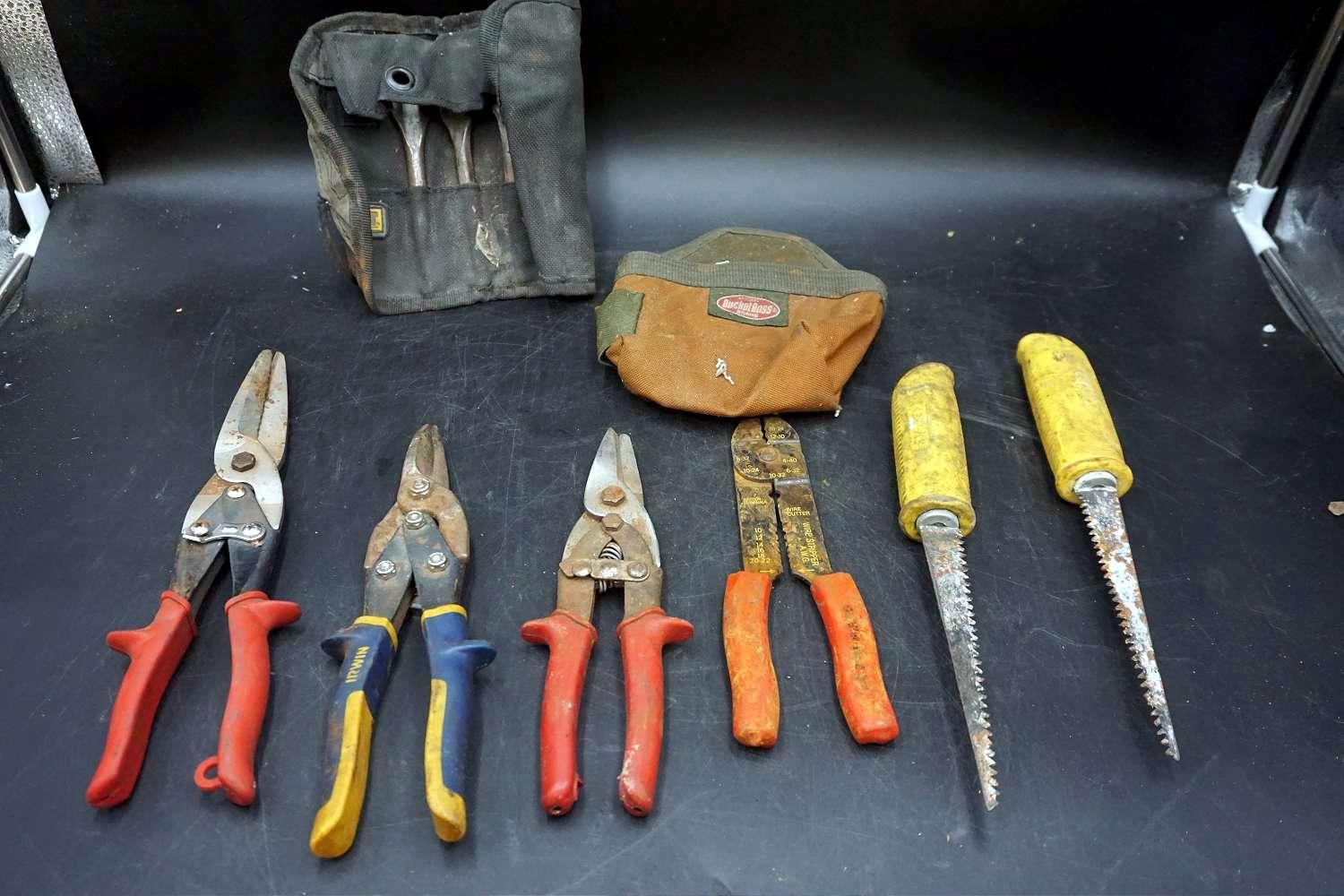 Tools,  vintage old Milwaukee cardboard crate.