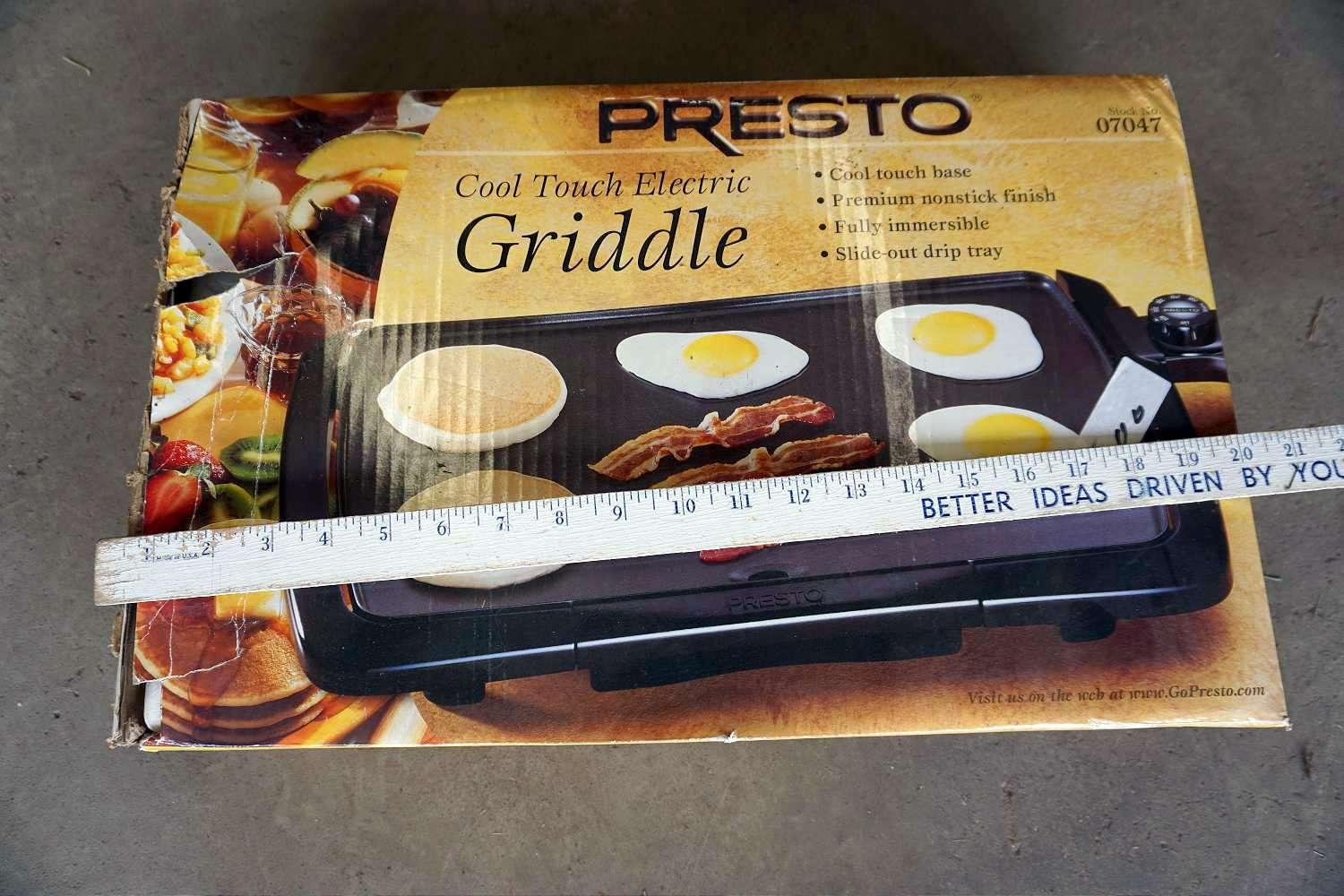 Presto electric griddle.