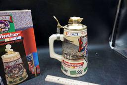 NASCAR 50th Anniversary Commemorative Stein.