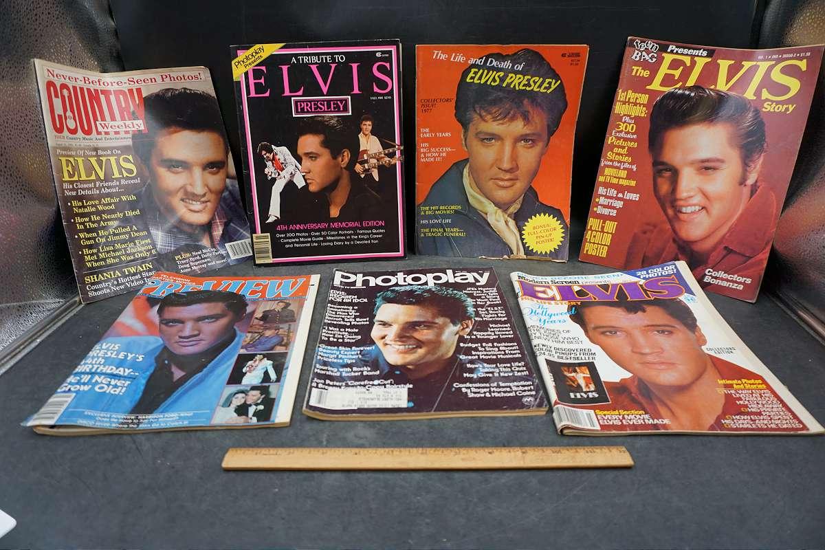 Elvis Magazines, Advertising