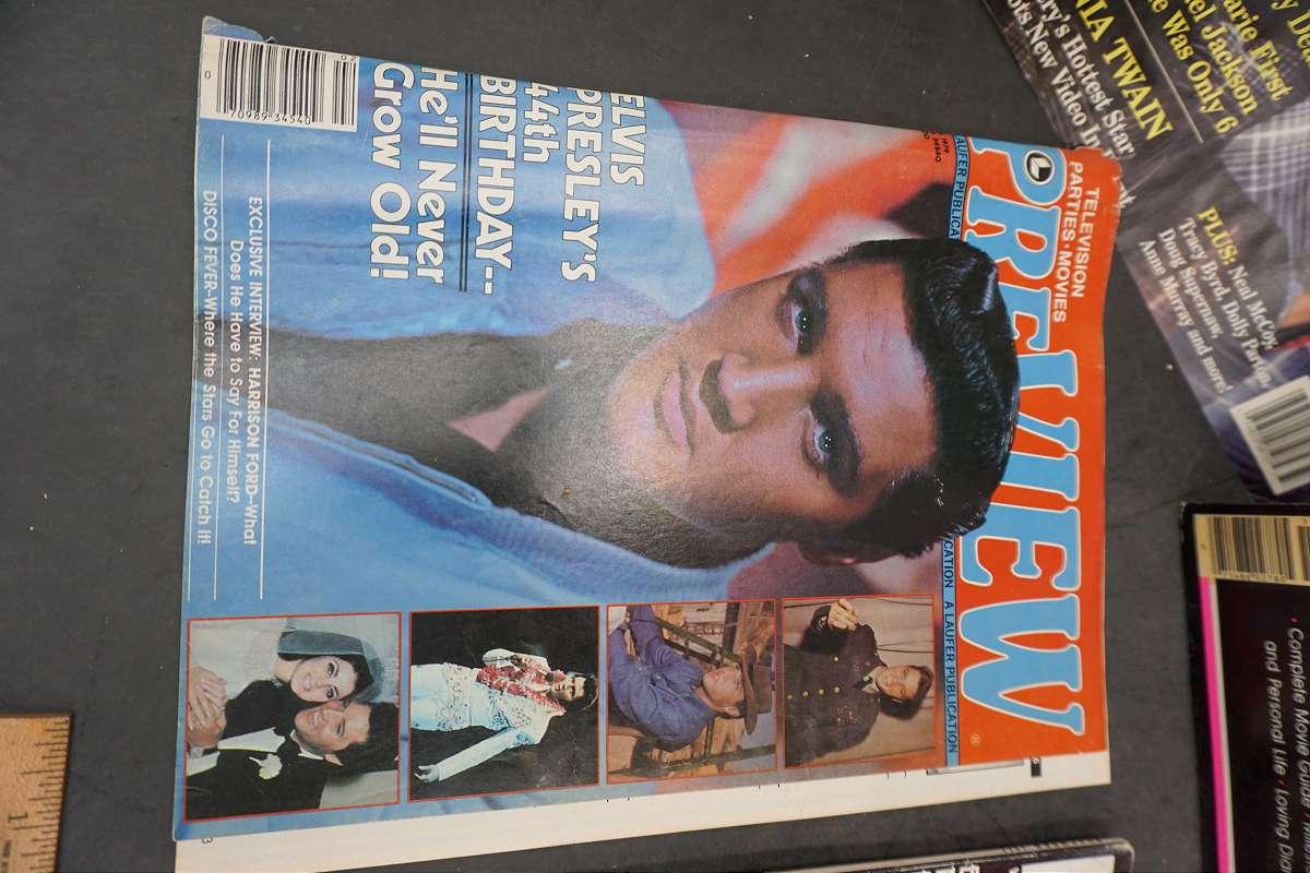 Elvis Magazines, Advertising