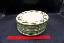 Victorian Holly Plates