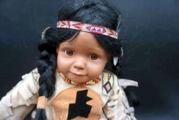 Native American Little Girl Doll