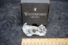 Waterford Crystal Westie Dog.