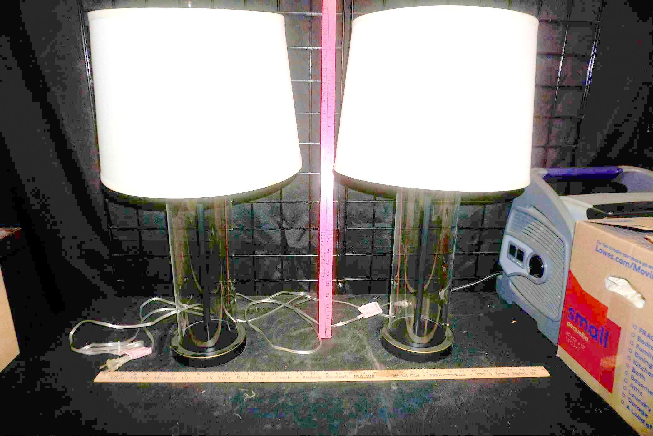 2 - Lauren Lamps (small spots of discoloration on shades)